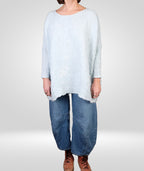 KQ European Linen Waffle One Size Tunic (3 Colors)