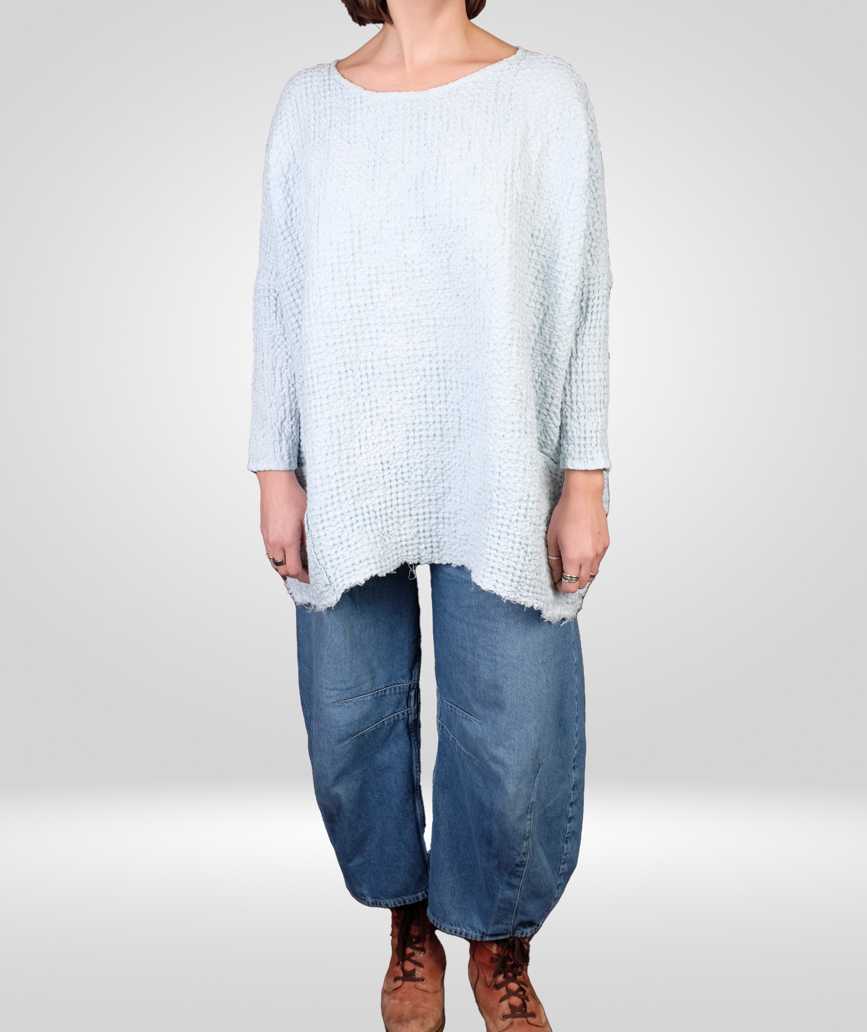 KQ European Linen Waffle One Size Tunic (3 Colors)