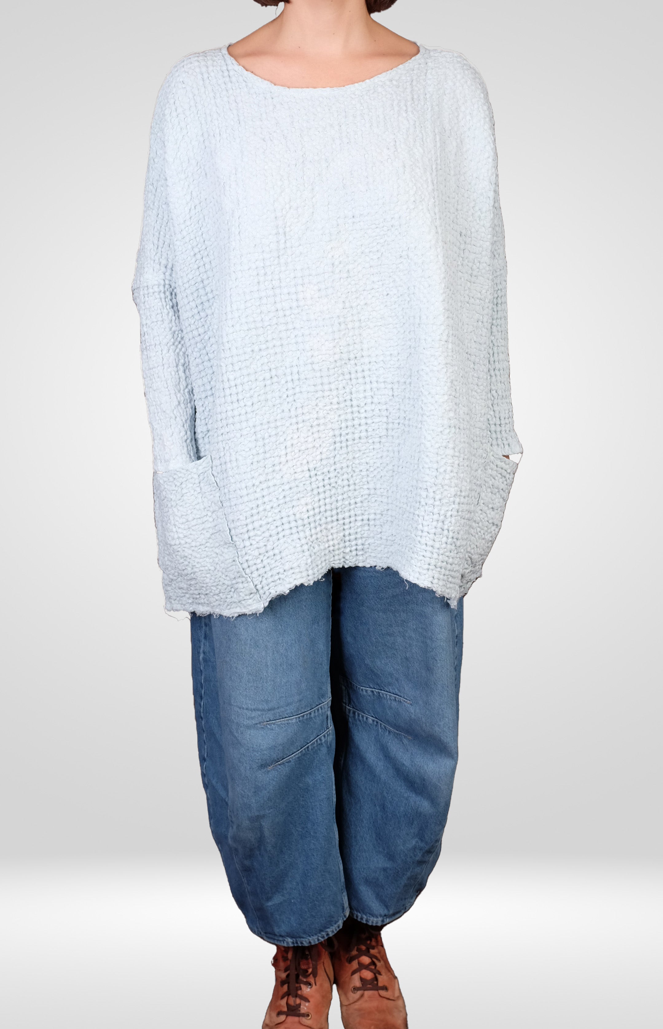 KQ European Linen Waffle One Size Tunic (3 Colors)