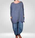 KQ European Linen Waffle One Size Tunic (3 Colors)
