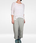 Chalet Kenny Top in White