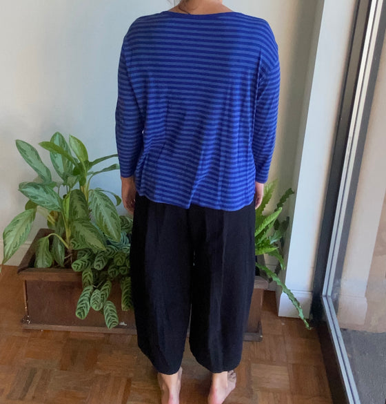Gerties Tee +3 In Cobalt Stripe