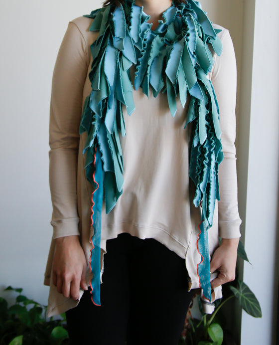 Martina Dietrich Boa in Turquoise
