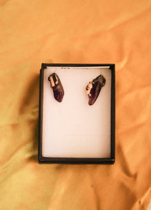  Arlo Haisek Purple Pink Soldered Earring