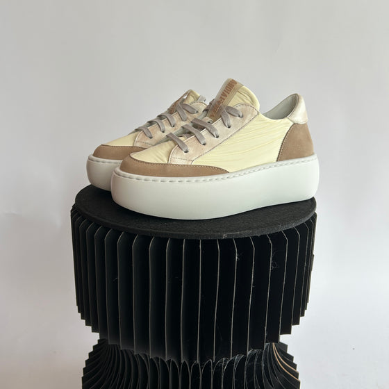 Andia Fora Italian Made Neutral Sneaker